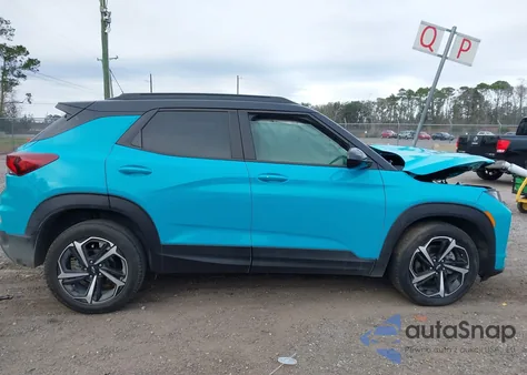 2021 Chevrolet Trailblazer Fwd Rs z USA, uszkodzony, nr VIN KL79MTSL7MB042161